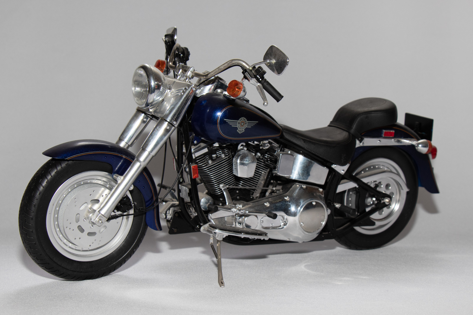 Harley Davidson Fat Boy 1990 Tamiya 1 6 Rebuild Work In Progress Vehicles Britmodeller Com