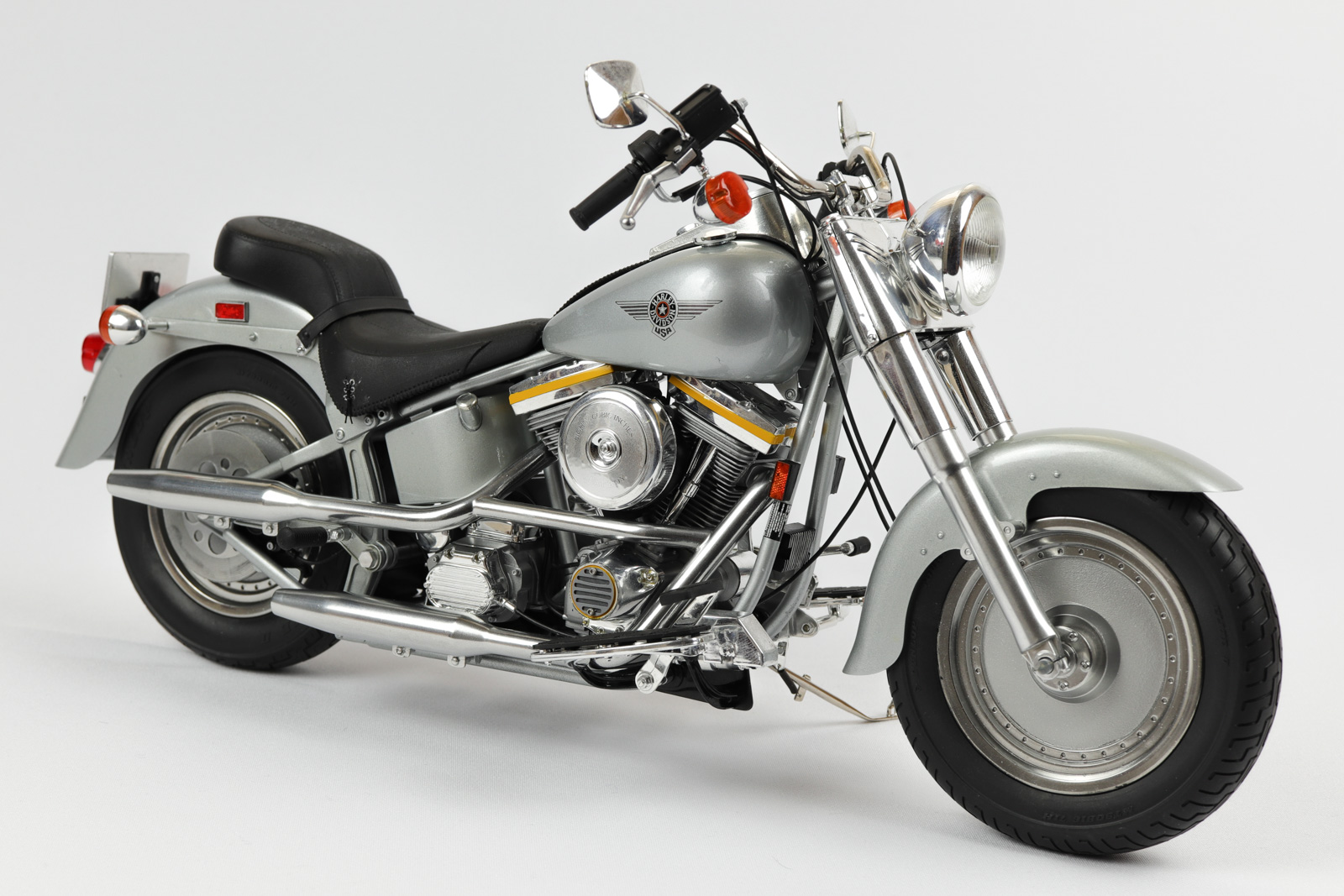 Harley Davidson Fat Boy 1990 Tamiya 1 6 Ready For Inspection Vehicles Britmodeller Com